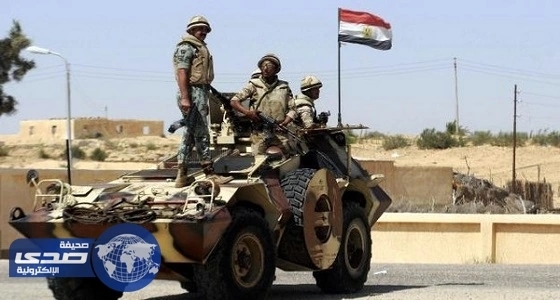 الجيش المصري يدمر 5 أوكار إرهابية بوسط سيناء