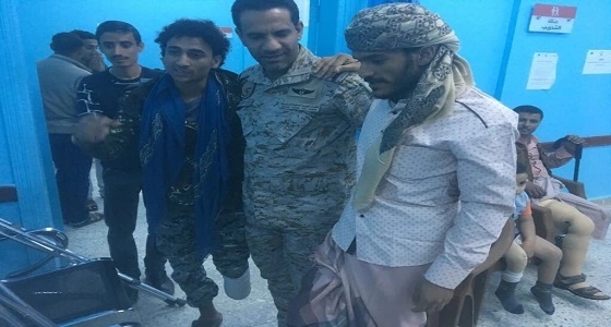 " المالكي " في زيارة لأبطال الجيش اليمني المصابين في مأرب