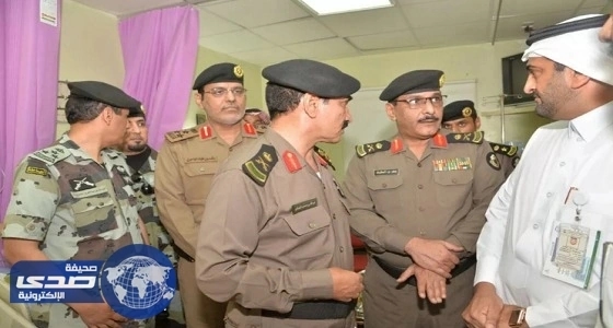 مدير شرطة الشرقية ينقل تعازي وزير الداخلية لذوي المتوفين في حادث العقير " صور "