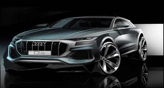 بالفيديو.. أودي تكشف أسرار تصميم Q8 أول SUV كوبيه بموديلاتها