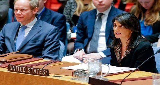 مندوبة أمريكا بمجلس الأمن: سنستخدم الفيتو على مشروع القرار المطروح حول القدس
