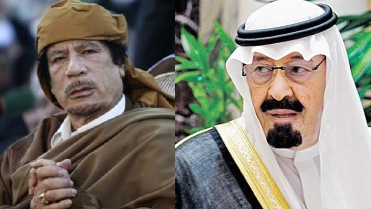 رسالة " القذافي " الأخيرة للسعودية تكشف سر محاولة اغتيال الملك عبدالله
