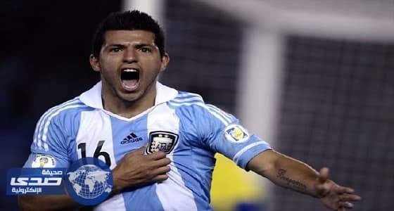 أجويرو وروخو يقودان تشكيلة الأرجنتين أمام تشيلي