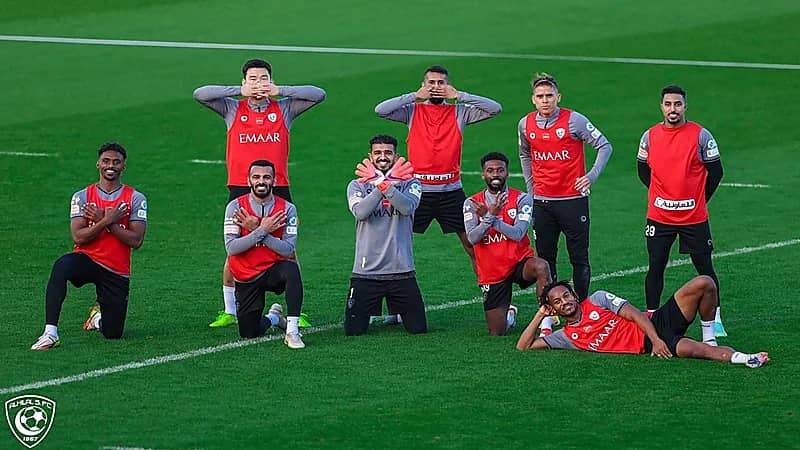 الهلال يختتم تحضيراته الميدانية استعدادا لمواجهة الطائي "صور"