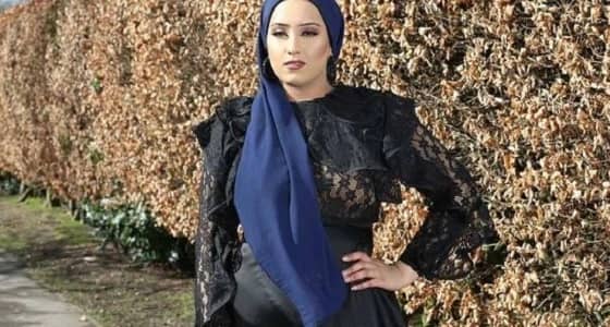 أول محجبة تقترب من لقب " ميس إنجلترا  "