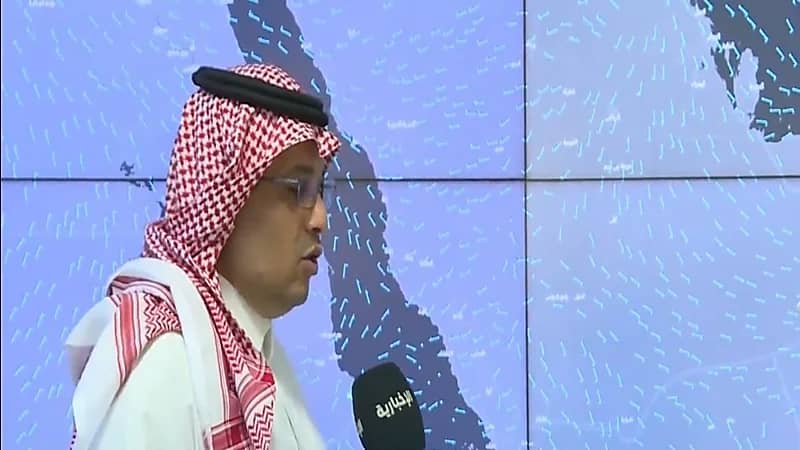 بالفيديو.. "الأرصاد": منخفض جوي يؤثر على شمال غرب المملكة