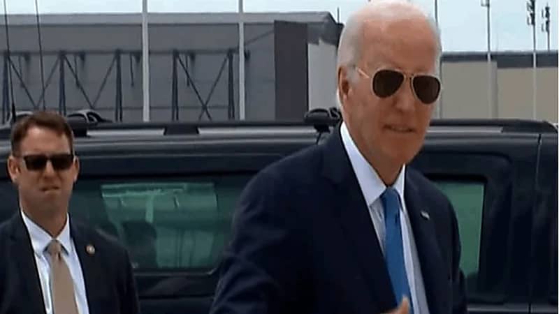 أول ظهور علني لـ جو بايدن بعد إعلان إصابته بالسرطان