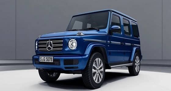 بالصور.. مرسيدس G-Class تحصل على باقة اختيارية جديدة من الفولاذ