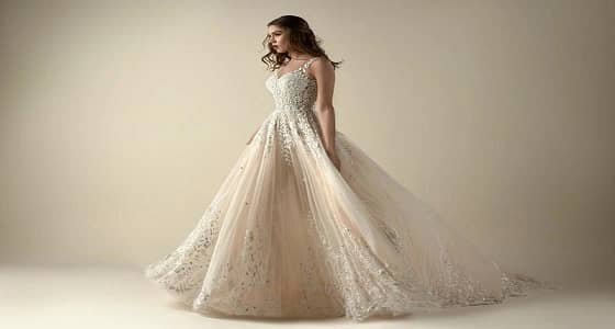 بالصور.. أحدث صيحات الموضة مع فساتين زفاف 2018