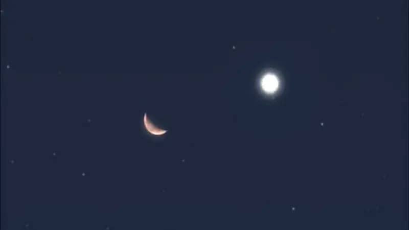 فلكية جدة: هلال رمضان يقترن بالعملاق اليوم