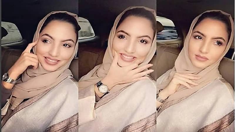 شاهد.. أول ظهور لـ نصرة الحربي بالنقاب بعد سنوات من اعتزالها