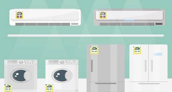 هيئة المواصفات: يجب شراء الأجهزة ذات النجوم الأعلى على بطاقة كفاءة الطاقة