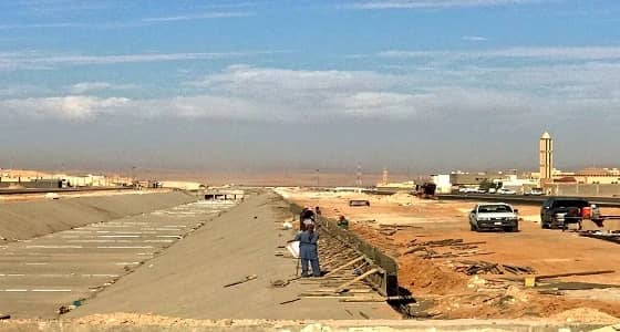 " الحدود الشمالية " تنتهي من تكسية القناة المفتوحة بشمال المنصورية