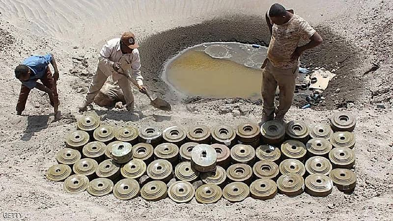 التحالف: تدمير لغم بحري زرعته ميليشا الحوثي جنوب البحر الأحمر