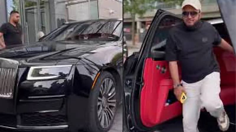 انتقادات واسعة للعفاسي بعد ظهوره يركب رولز رويس والشيخ يرد .. فيديو