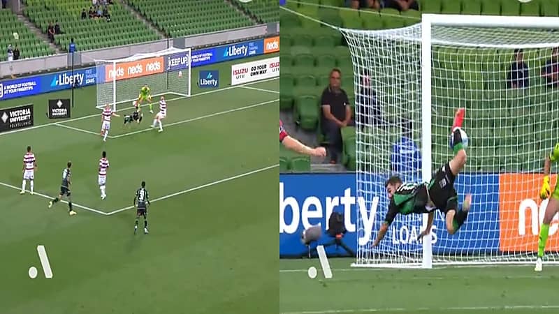 بالفيديو.. لاعب يحرز هدفًا عالميًا على طريقة "ركلة العقرب"