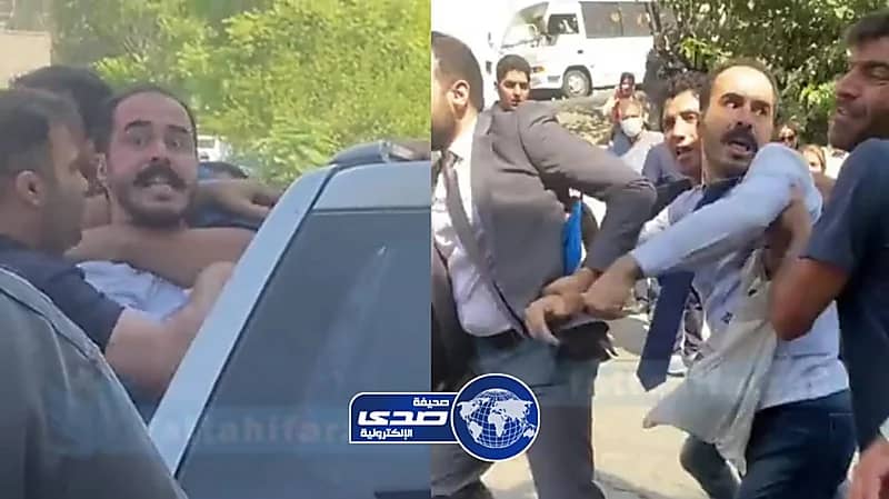 بالفيديو.. الأمن الإيراني يحاول اعتقال صحفي معارض