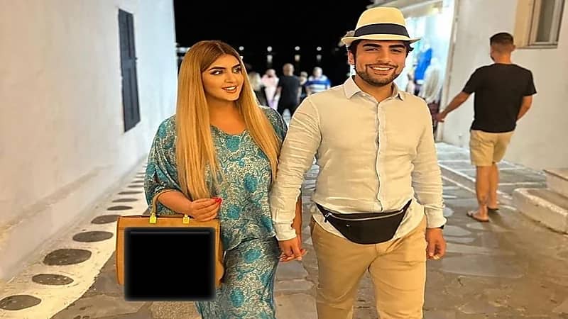 الشيخة مهرة برفقة زوجها الشيخ مانع بن محمد في اليونان .. صور