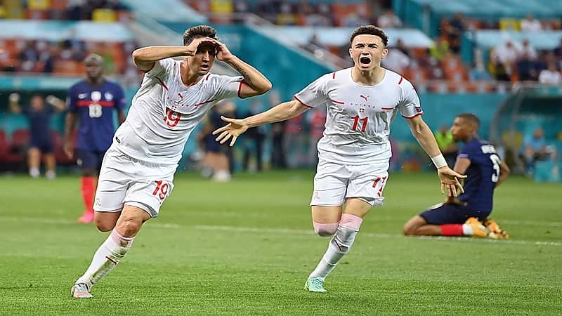 سويسرا تُقصي فرنسا من يورو 2020