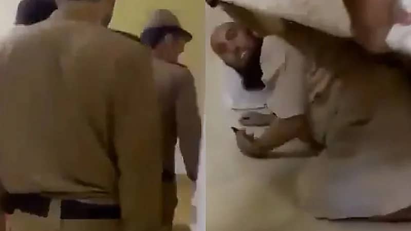 ضبط مخالفًا حاول التخفي بابتسامه تكشف ثقته في تعامل رجال الأمن.. فيديو