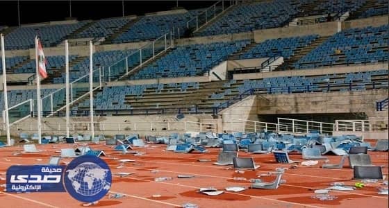 بالفيديو.. العنف والشغب يعكران ديربي لبنان