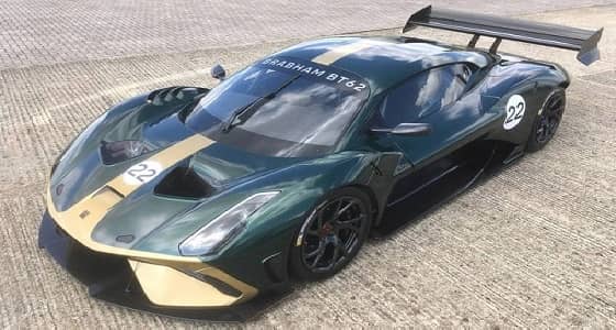 وصول سيارة " Brabham BT62 " إلى أمريكا في لاجونا سيكا