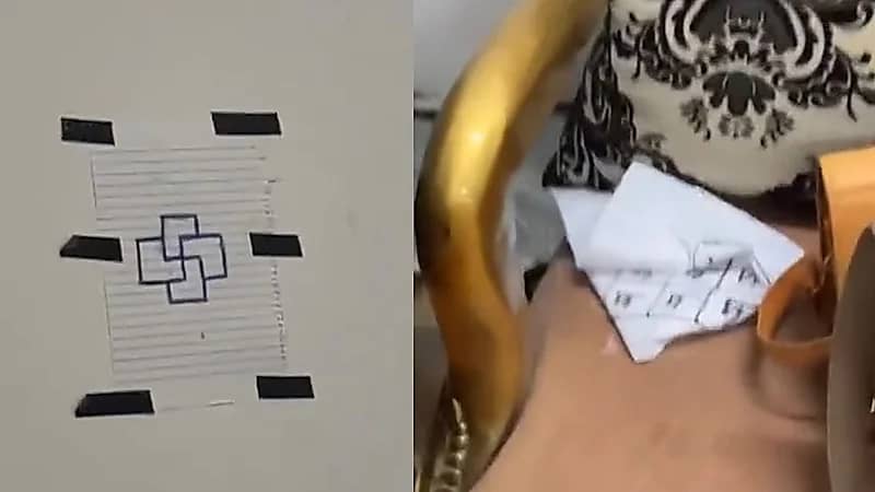 شبان يعثرون على أعمال سحر في شقة سكنية .. فيديو