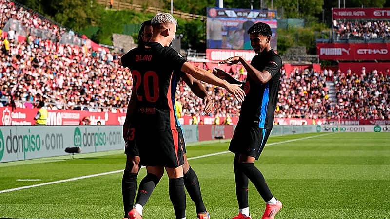 برشلونة يكتسح جيرونا برباعية