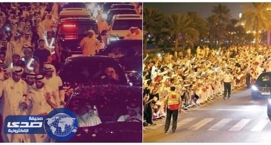 تفاصيل فضيحة استقبال تميم المزيفة