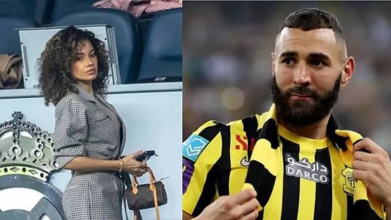 تسريب صور لكريم بنزيما مع زوجته السابقة .. صور