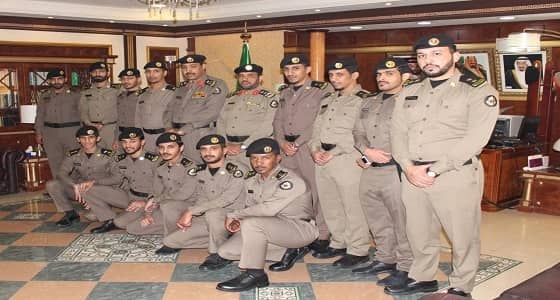 ترقية عدد من الضباط في شرطة تبوك