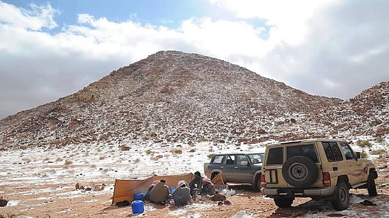 "الأرصاد": توقعات بتساقط الثلوج على تبوك اليوم