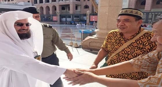 السديس يقوم بجولة ميدانية للوقوف على الخدمات المقدمة لزوار المسجد النبوي