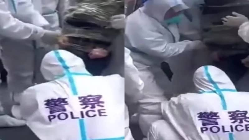 شاهد.. عقوبة قاسية لشخص خالف احترازات كورونا