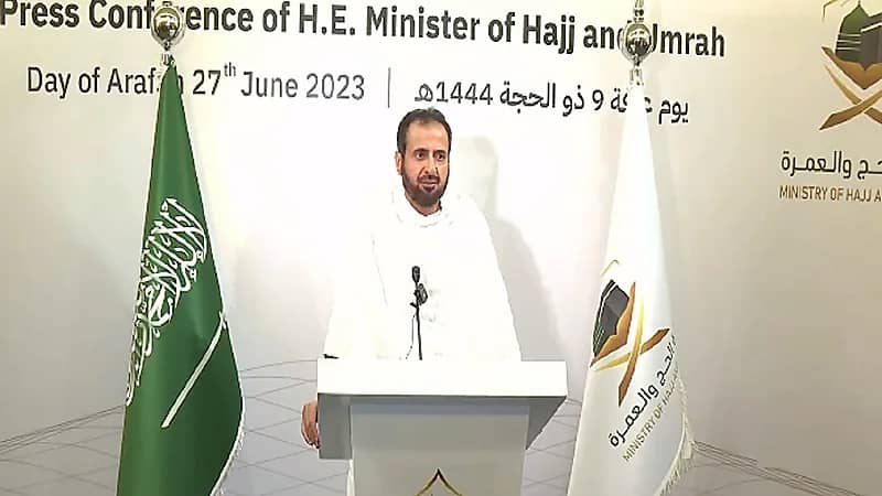 الربيعة: لن نتوانى في معاقبة شركات الحج والعمرة حال التقصير..فيديو