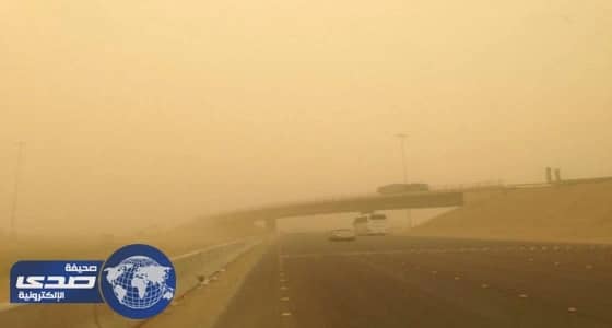 ⁠⁠⁠⁠⁠موجة غبار تجتاح ينبع