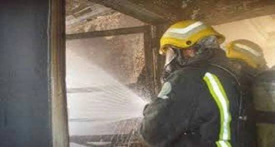 اشتعال حريق في 4 محال  بجدة بسبب ماس كهربائي