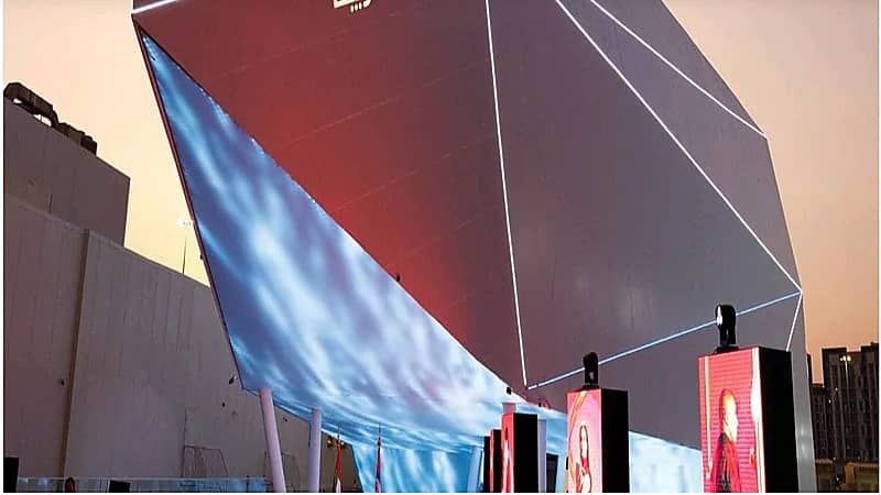 عرض نموذج لرجل عاش قبل 10 ألاف عام في إكسبو 2020