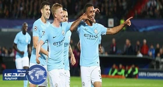 مانشستر سيتي يسحق فينورد برباعية في دوري الأبطال