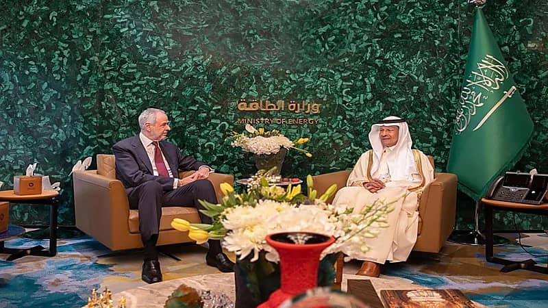 وزير الطاقة يجتمع بالرئيس المعيَّن لمؤتمر الأطراف لاتفاقية الأمم المتحدة للتغيَّر المناخي