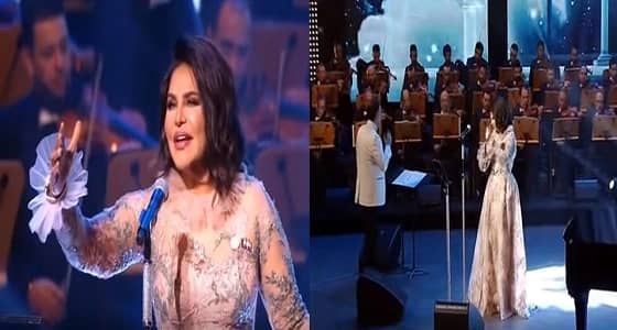 بالفيديو.. أحلام تسحر الجمهور بإطلالتها في حفل الكويت