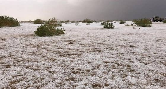 بالصور.. الأمطار ترسم لوحات فنية شمال الطائف