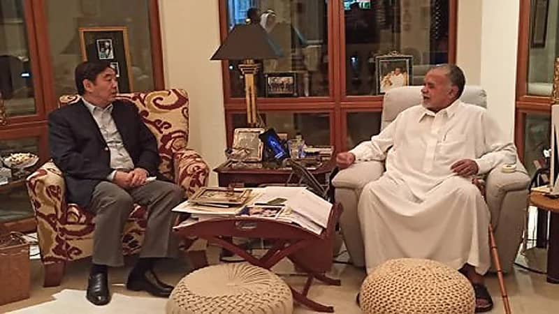 الأمير بندر بن سلطان يلتقي مبعوث الصين الخاص للشرق الأوسط