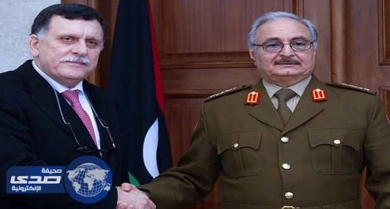 اجتماع حفتر والسراج في أبوظبي ينهي الجمود بين الطرفين
