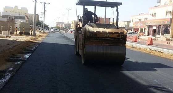 إنجاز 70% من أعمال تطوير شوارع نجران بتكلفة 29 مليون ريال