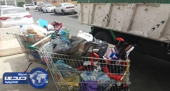 بلدية خميس مشيط تتلف مستحضرات صحية وتجميلية مجهولة المصدر