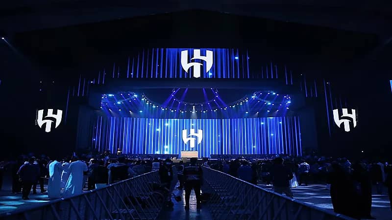 فيديو..جماهير الهلال تُردد العالمية صعبة قوية