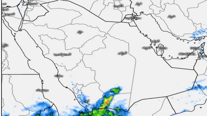 "المسند" يتوقع تشكل سحب ممطرة على أجزاء من نجران