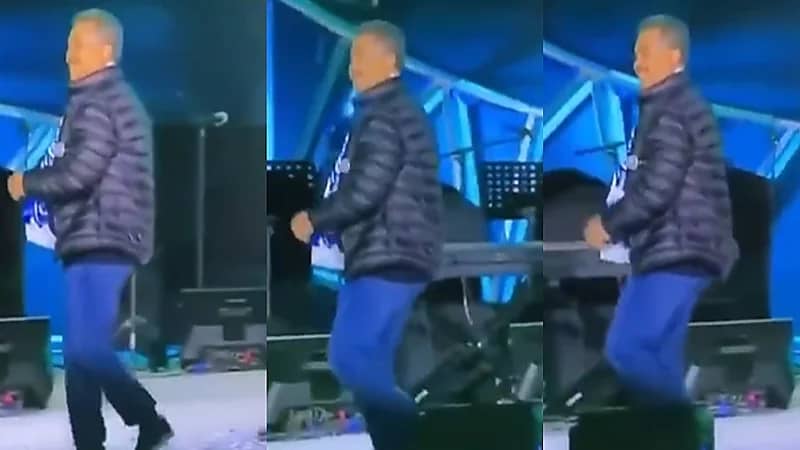 فيديو..فنان العرب يؤدي رقصة مايكل جاكسون