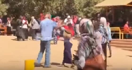 بالفيديو.. بالضرب والركل..عميد كلية بالسودان يتعدى على طالبة محتجة